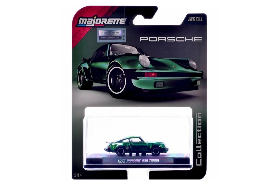 Majorette Porsche Turbo Green