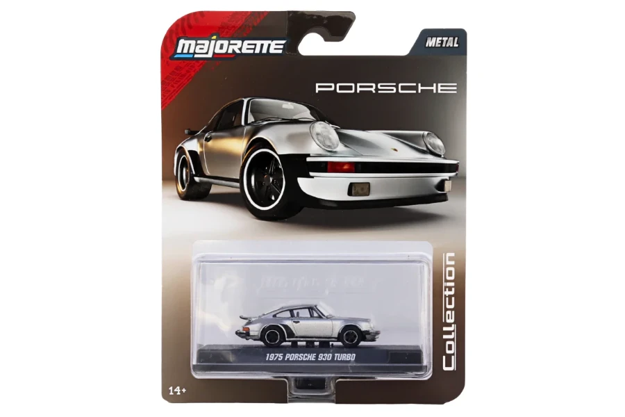 Majorette Porsche Turbo Silver